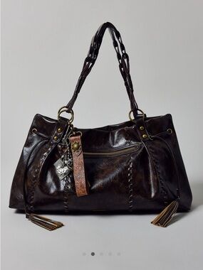 Silence + Noise Washed Faux Leather
Tote Bag